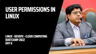 Linux Permissions  Linux and DevOps Bootcamp  Day 6 [upl. by Thirzi541]