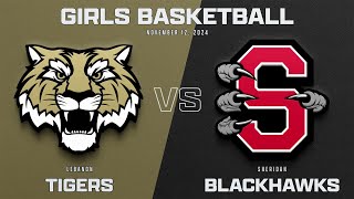 Lebanon vs Sheridan  202425 Girls Basketball  Bragg Sports Media [upl. by Eiuol981]