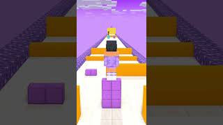 Who you want to win Aphmau VS Noob Girl Cargo Skates Runner Challenge shorts fypシ゚ aphmau [upl. by Bresee944]