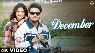 Sukh Deswal  December Official Video  Nidhi Sharma  Gold E Gill  Latest Haryanvi Song 2024 [upl. by Najram]