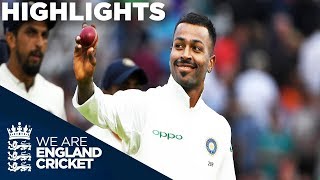 Pandya Stars As England Collapse  England v India 3rd Test Day 2 2018  Highlights [upl. by Fiedling]