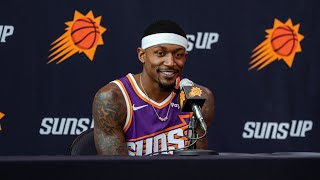 Bradley Beal Media Day Press Conference  Phoenix Suns [upl. by Arraic]