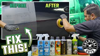 How To Completely Correct Contaminated and Scratched Paint With A Two Step Polish  Chemical Guys [upl. by Rehptosirhc]