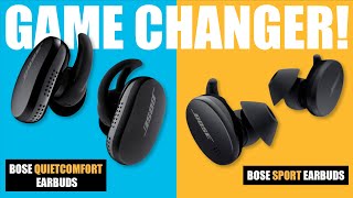 Bose QuietComfort Earbuds and Sport Earbuds  Game Changer 🔥🔥🔥 [upl. by Adaiha]