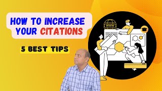 How to Increase Your Article Citation Fast 5 Best Ways to Increase Your Research Paper Citations [upl. by Ahsatel]