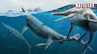 Giant Predatory Ichthyosaur Birthing Ground Discovered  7 Days of Science [upl. by Shaylynn]