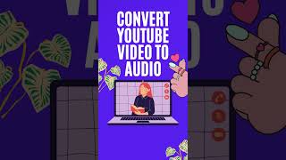 Convert YouTube video to audio [upl. by Tarrant]