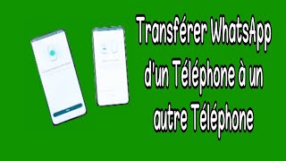 Comment déplacer WhatsApp sur un nouveau téléphone [upl. by Edelsten]