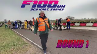 F100 Spirit of the 90s UK Karting Series Round 1 Part 2  racingwo1f [upl. by Notlimah]