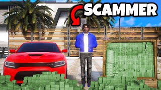 The BIGGEST SCAMMER Returns in GTA 5 RP [upl. by Atiuqahc158]