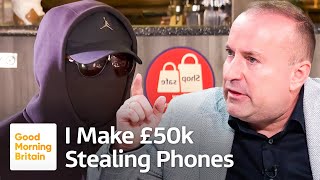 Dave Fishwicks Shocking Interview With Phone Stealing Gang Leader [upl. by Asiruam]