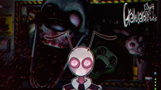 A Truly TERRIFYING FNAF Fangame Graveyard Shift at Freddys FULL GAME [upl. by Yennej482]