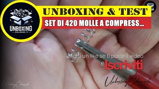 Set di 420 molle a compressione assortite  Raxfekro [upl. by Victoria]