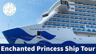 Enchanted Princess Deck by Deck Ship Tour  Specialty Dining  Main Dining Room enchantedprincess [upl. by Gaul]