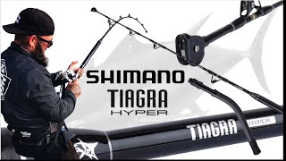 SHIMANO Big Game Fishing Rod TIAGRA HYPER StandUp 80lb  MaguroProShop [upl. by Ahsienod]