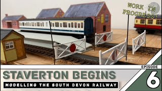 Building a model railway  Starting Staverton  Ep 6 Modelling the South Devon Railway [upl. by Mather134]