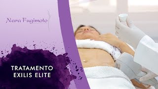 PERCA MEDIDAS COM O EXILIS  Dra Nara Fugimoto [upl. by Jayme]