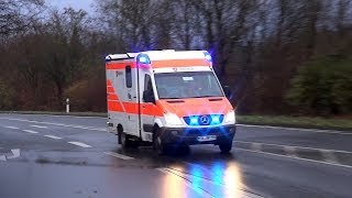 Feuer mit ManV in Altenheim RTW MHD Rettungswache KelkheimFischbach [upl. by Lenoel644]