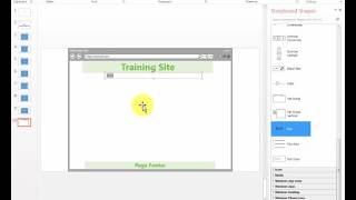 Creating Web Site Storyboard using MS PowerPoint [upl. by Inalaek]