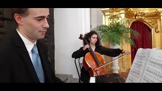 Ave Maria  Franz Schubert Dúo violonchelo y piano [upl. by Namharludba]