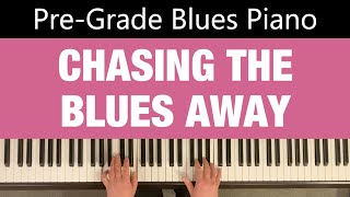 CHASING THE BLUES AWAY  Bert Konowitz  PreGrade Blues Piano [upl. by Eimmit]