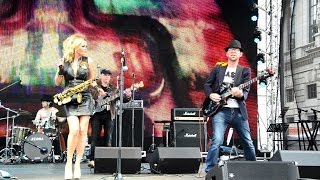 Elena Danik sax amp WEEKEND BAND Harley Days 2016 [upl. by Philipines]