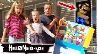 Hello Neighbor in Real Life Locks Us Out and Steals Our Top Wing Toys Toy Scavenger Hunt [upl. by Niamor]