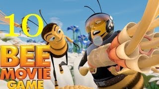 Bee Movie Game  Lets Play Walkthrough part 10 In 1080p [upl. by Enneite]