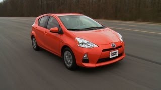 2012 Toyota Prius c first drive  Consumer Reports [upl. by Gabe]