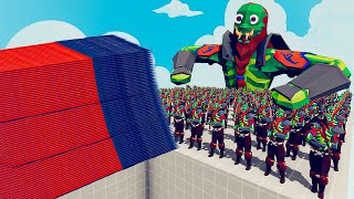 200x ORCS  1x GIANT vs EVERY GOD  Totally Accurate Battle Simulator TABS [upl. by Ankney818]