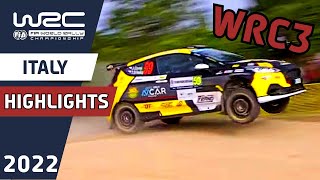 WRC Rally Highlights  WRC Rally Italia Sardegna 2022  WRC3 Friday [upl. by Eirrab754]