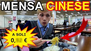 CIBO in una MENSA universitaria CINESE  Come si mangia [upl. by Hertzfeld]