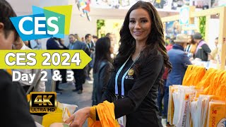 CES 2024 Las Vegas Tours and highlights Day 2 amp 3 4K video [upl. by Boccaj]