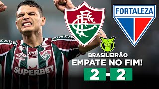 FLUMINENSE MARCA NO FIM E EMPATA COM O FORTALEZA NO MARACANÃ FLUMINENSE 2 x 2 FORTALEZA [upl. by Verney]