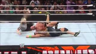 Randy Orton AA to Cena  John Cena RKO to Orton [upl. by Cohin]