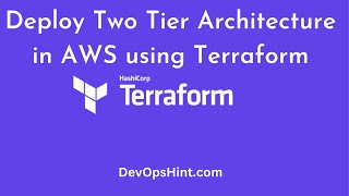 Deploy Two Tier Architecture in AWS using Terraform  Two Tier Architecture with TerraformTerraform [upl. by Revell939]