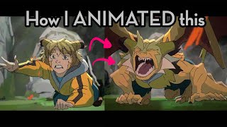 How I animate TRANSFORMATION scenes [upl. by Alleon]