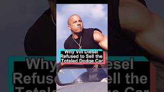 Why did Vin Diesel refuse to sell his totaled Dodge car after the accidentforyou celebrity fyp [upl. by Haceber476]