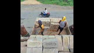 Ganganager bricks Supplirs in Rajashthan Rajashthani Bricks Price brick youtube [upl. by Neeven]