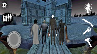 Playing as Grandpa Slenderman Evil nun amp Slendrina in Granny 3  Granny 3 Mod Menu [upl. by Nirehs]