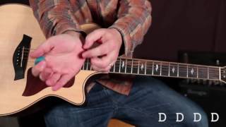 Marty Schwartz Teaches The axis of awesome 4 chords strum beginner acoustic guitar lesson [upl. by Anayi765]