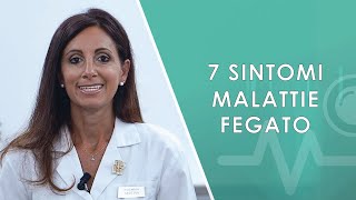 7 sintomi associati alle malattie del Fegato [upl. by Sissy553]