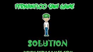 Solution to Fernanfloo Saw Game  Inkagames English [upl. by Ohcamac]