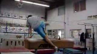 jz pommels pommel horse flair handstand [upl. by Arramat]