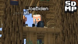 Joe Biden joined our Minecraft Server SDMP e1 [upl. by Aronael419]