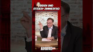 Biden und StrackZimmerfrei 👀😅 shortsfeed funny politik satire shorts medienfuzzi [upl. by Heida]