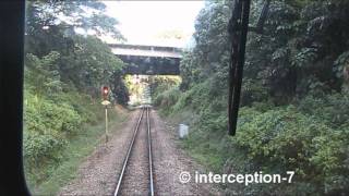 KTM Cabride Woodlands Train Checkpoint to Tanjong Pagar Railway Station Singapore Sector [upl. by Aneerehs26]