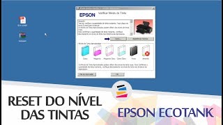 Tutorial  Reset do Nível das Tintas Epson EcoTank  SULINK [upl. by Notffilc67]