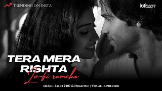 Tera Mera Rishta Lofi  Mustafa Zahid  Lofi 2307 amp Harshal Music Emraan Hashmi Bollywood Lofi [upl. by Margaretha]