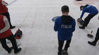 Jugend EM Eisstock 2024 Finale U23 Österreich  Italien [upl. by Aicarg]